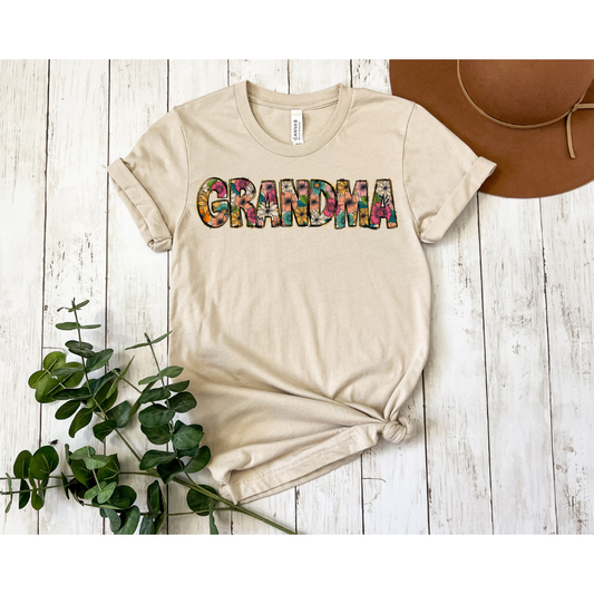 Floral Grandma Shirt