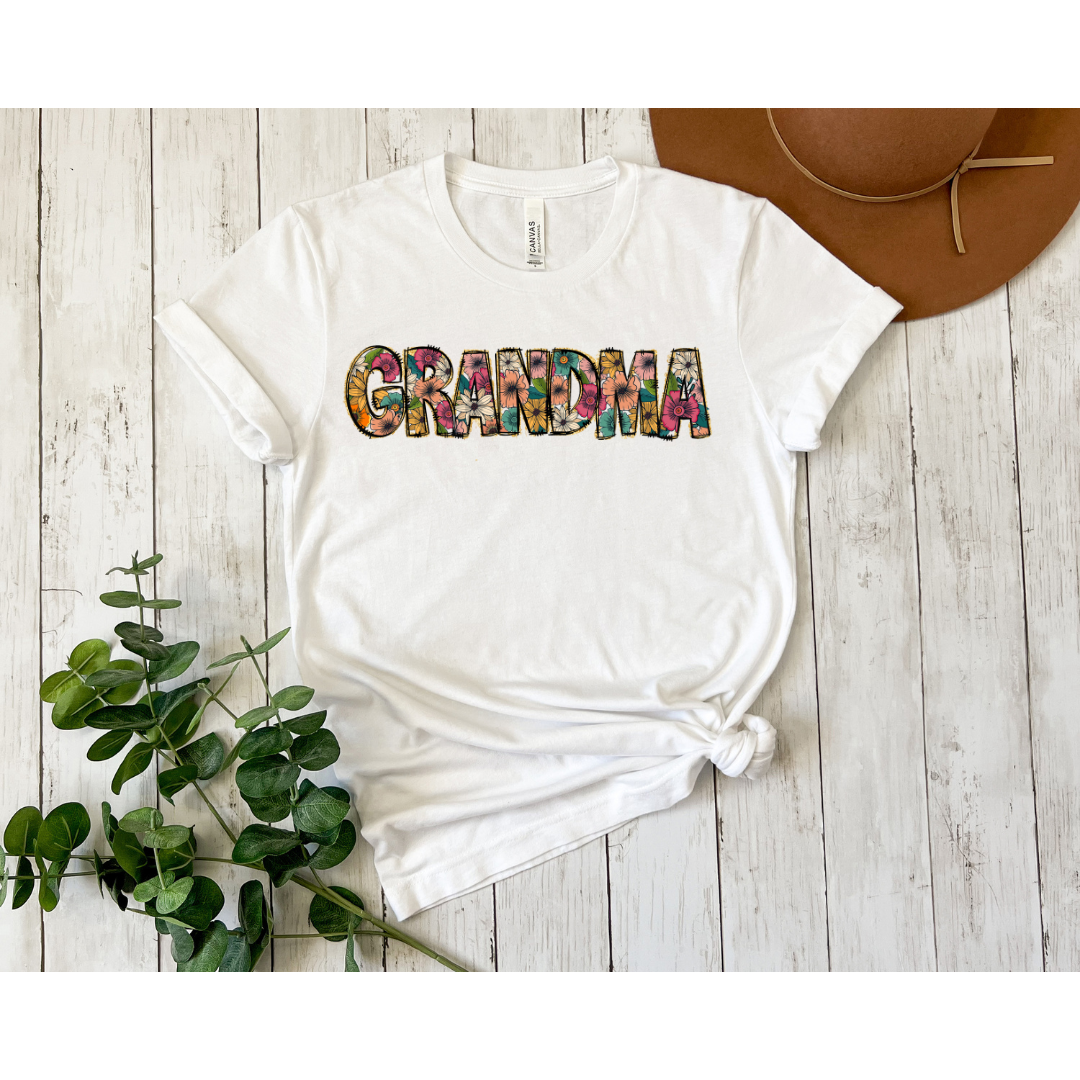 Floral Grandma Shirt